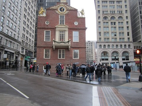 The Old State House Downtown Boston
