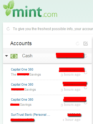 Mint & Capital One 360