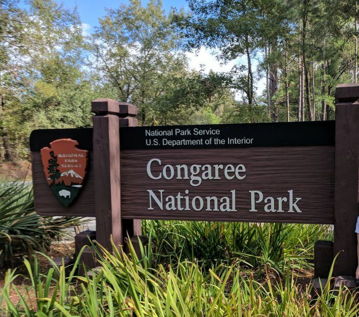 Congaree National Park Sign 10 2018