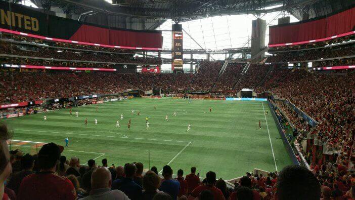 Mercedes Benz Stadium Atlanta United 08 2018