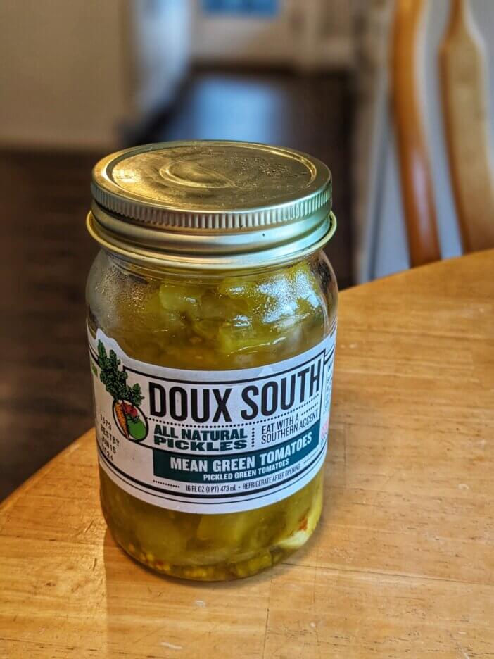 6 Notes about Doux South Pickled Vegetables