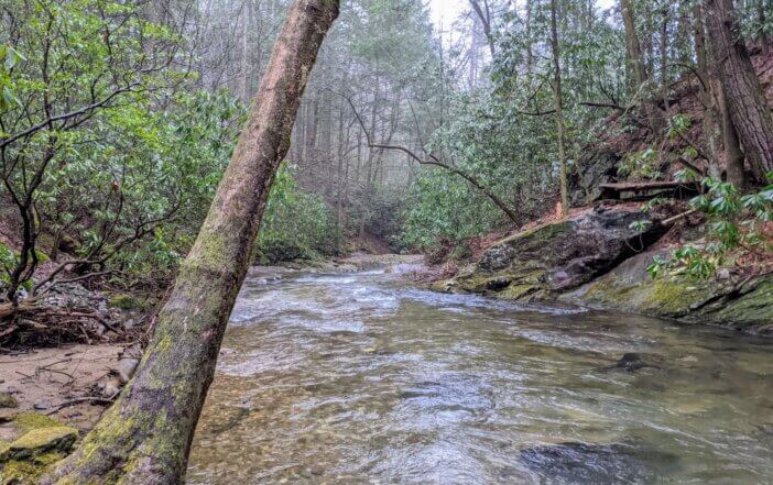 Duke's Creek in North Georgia.