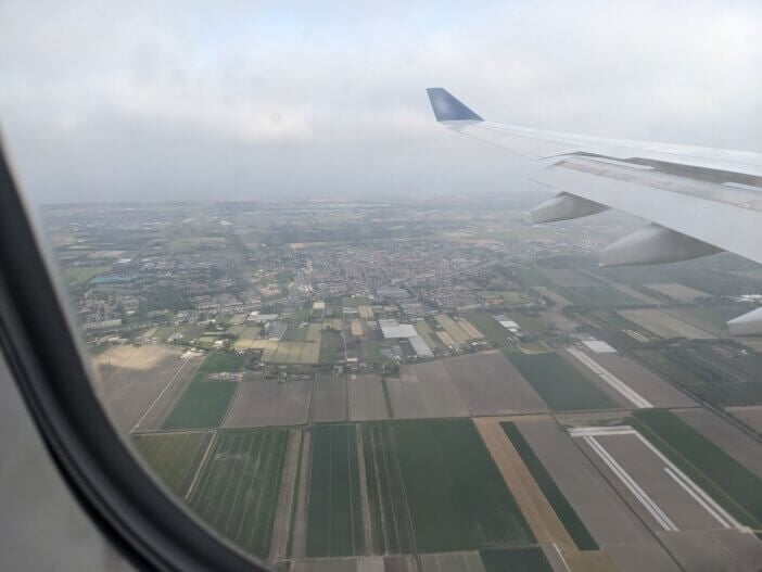 Flying Over The Netherlands