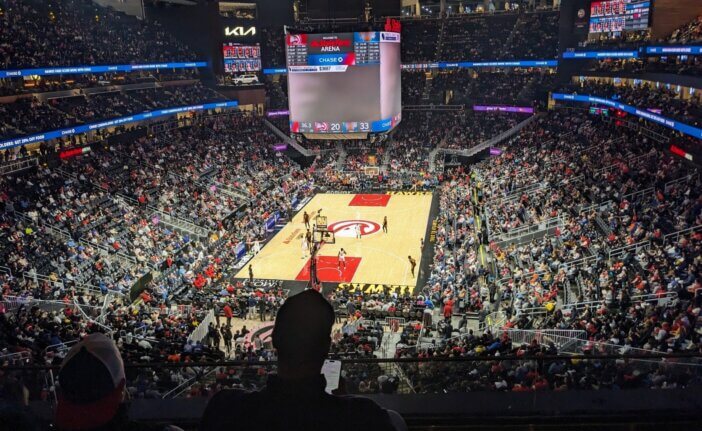 Notes from attending an Atlanta Hawks game in 2023 vs 2015