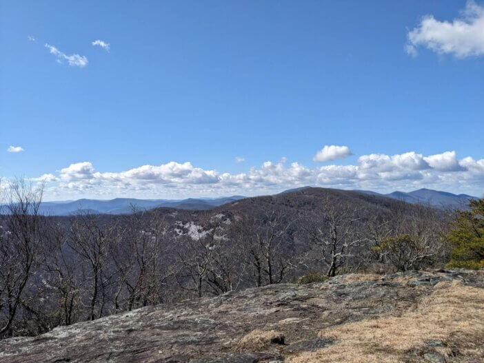 View from Wildcat Mountain, Georgia, USA in the Southern Appalachian Blue Ridge Mountains.