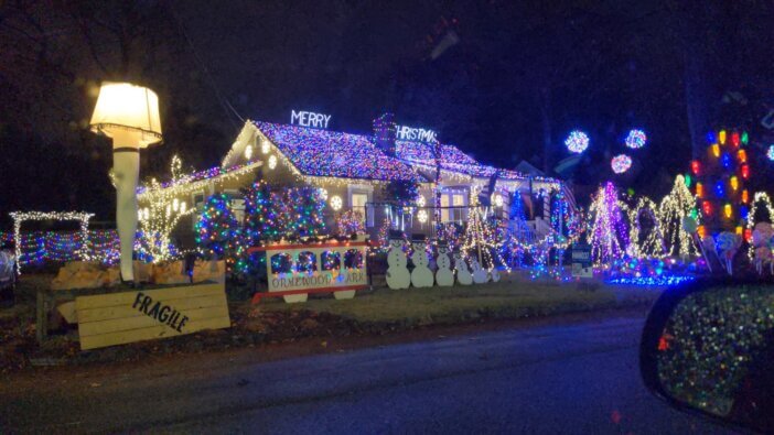 When you need to turn Christmas lights to an 11