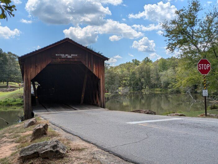 Watson Mill Bridge Scenic View