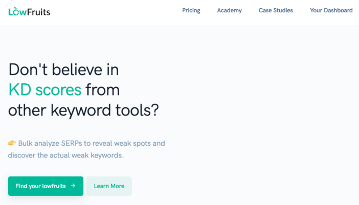 7 Pros + Cons of LowFruits SEO Software
