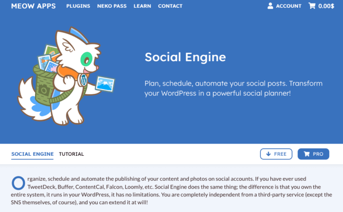 8 Pros + Cons of the MeowApps Social Engine WordPress Plugin