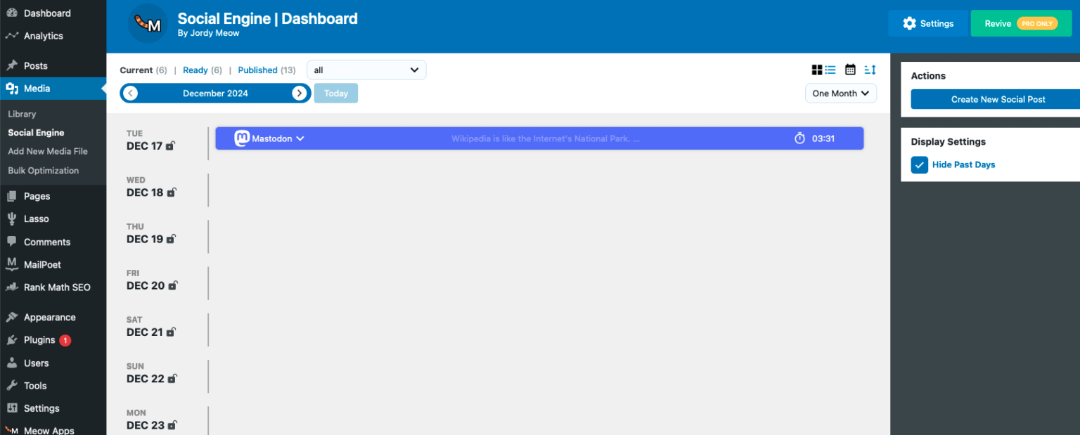 8 Pros + Cons of the MeowApps Social Engine WordPress Plugin