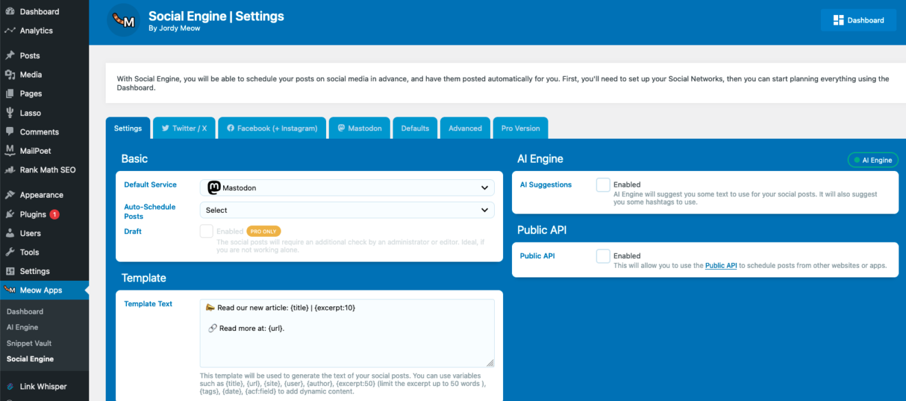 8 Pros + Cons of the MeowApps Social Engine WordPress Plugin