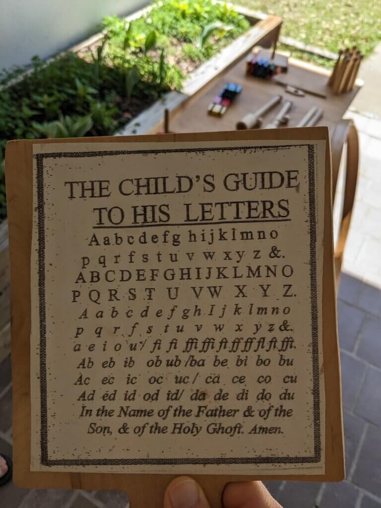 Childs Guide To Letters