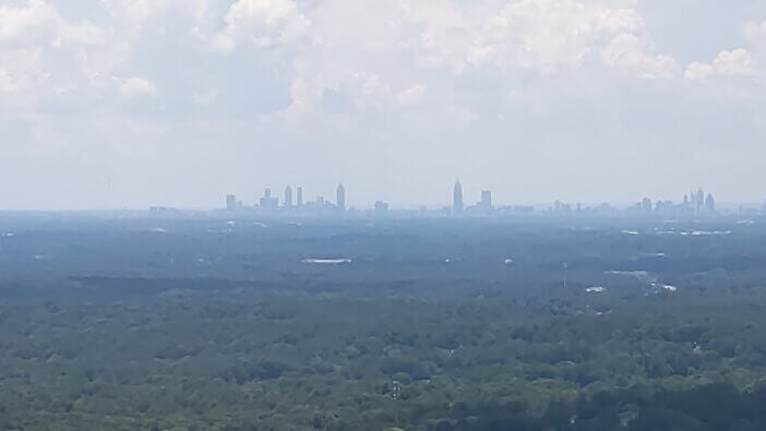 Atlanta from Stone Mountain