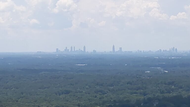 Atlanta from Stone Mountain