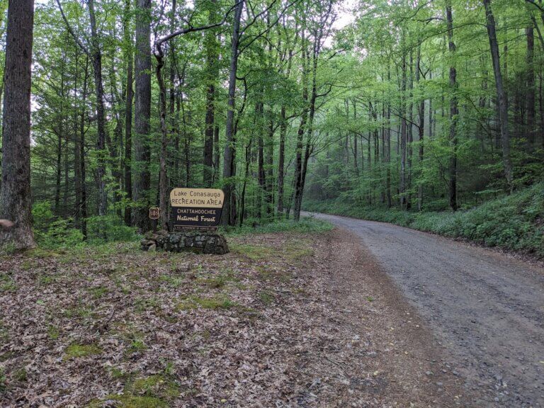 Lake Conasauga Entrance