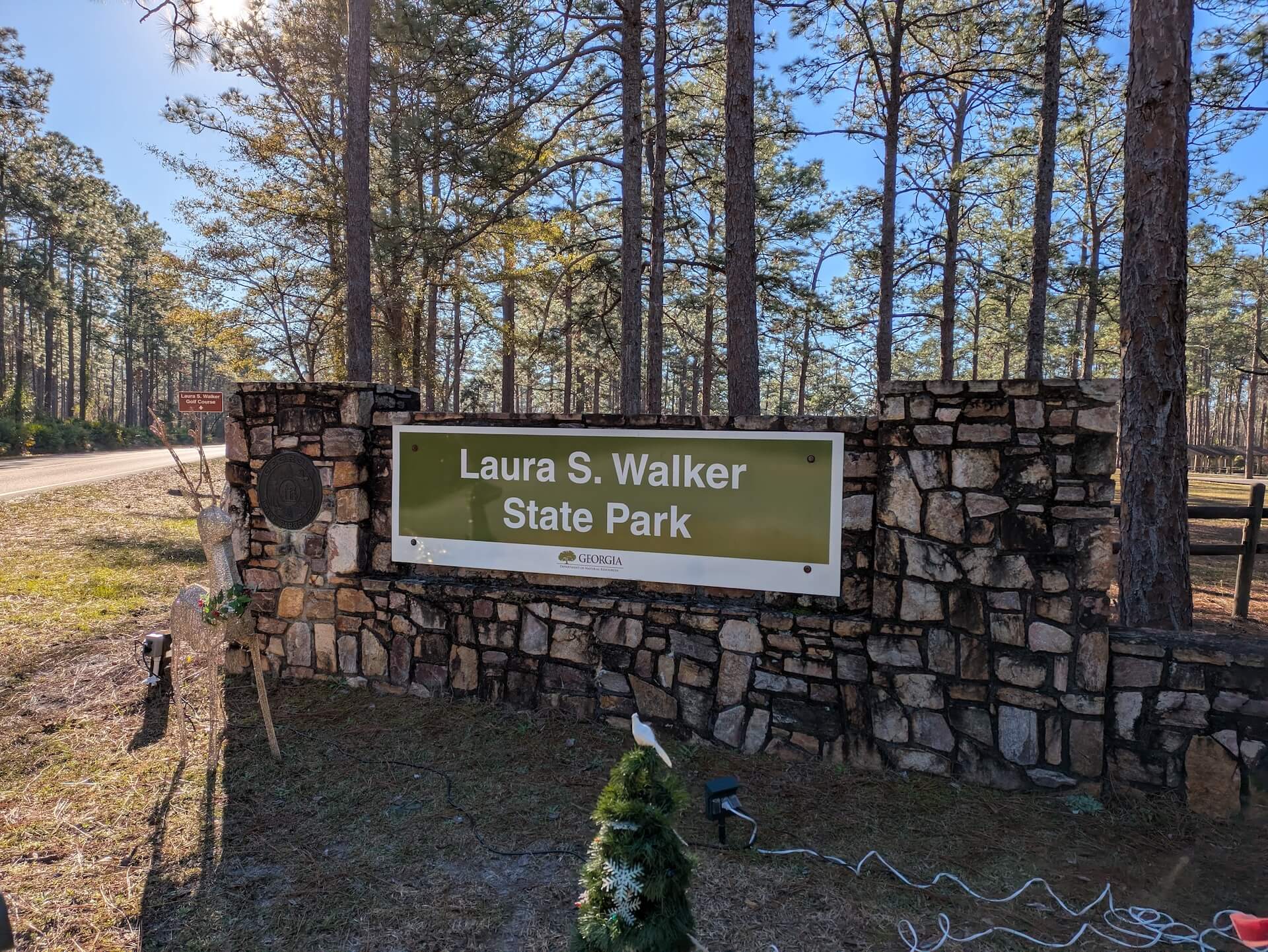 Visiting Laura S. Walker State Park 1