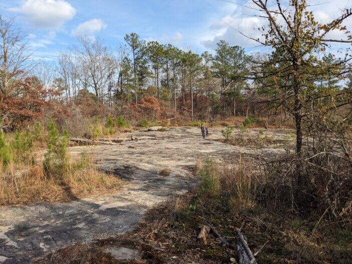 Granite Outcrop in Chattahoochee Bend State Park