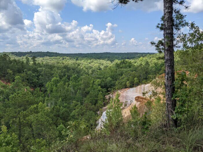 Overlook at Providence Canyon State Park