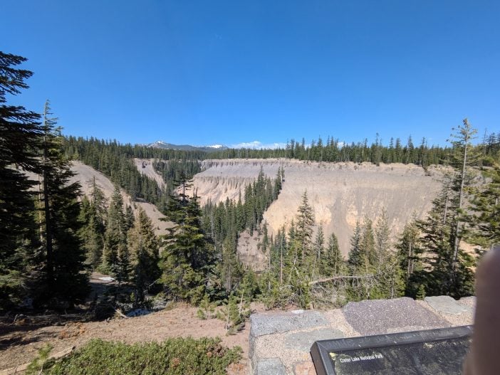 Canyons at Crater Lake National Park