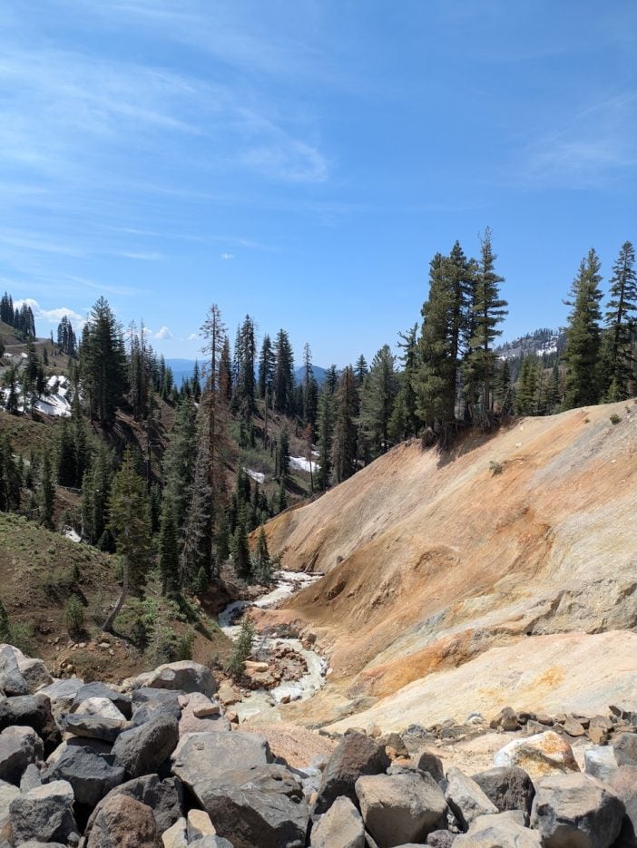 Creek at Lassen Volcanic National Park