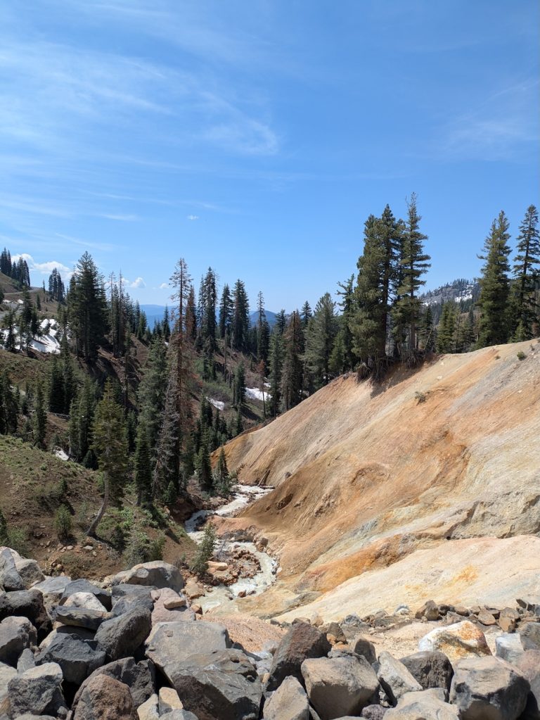 Creek at Lassen Volcanic National Park