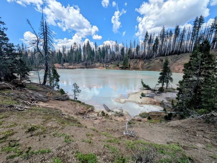 Mud Boiling at Lassen Volcanic National Park
