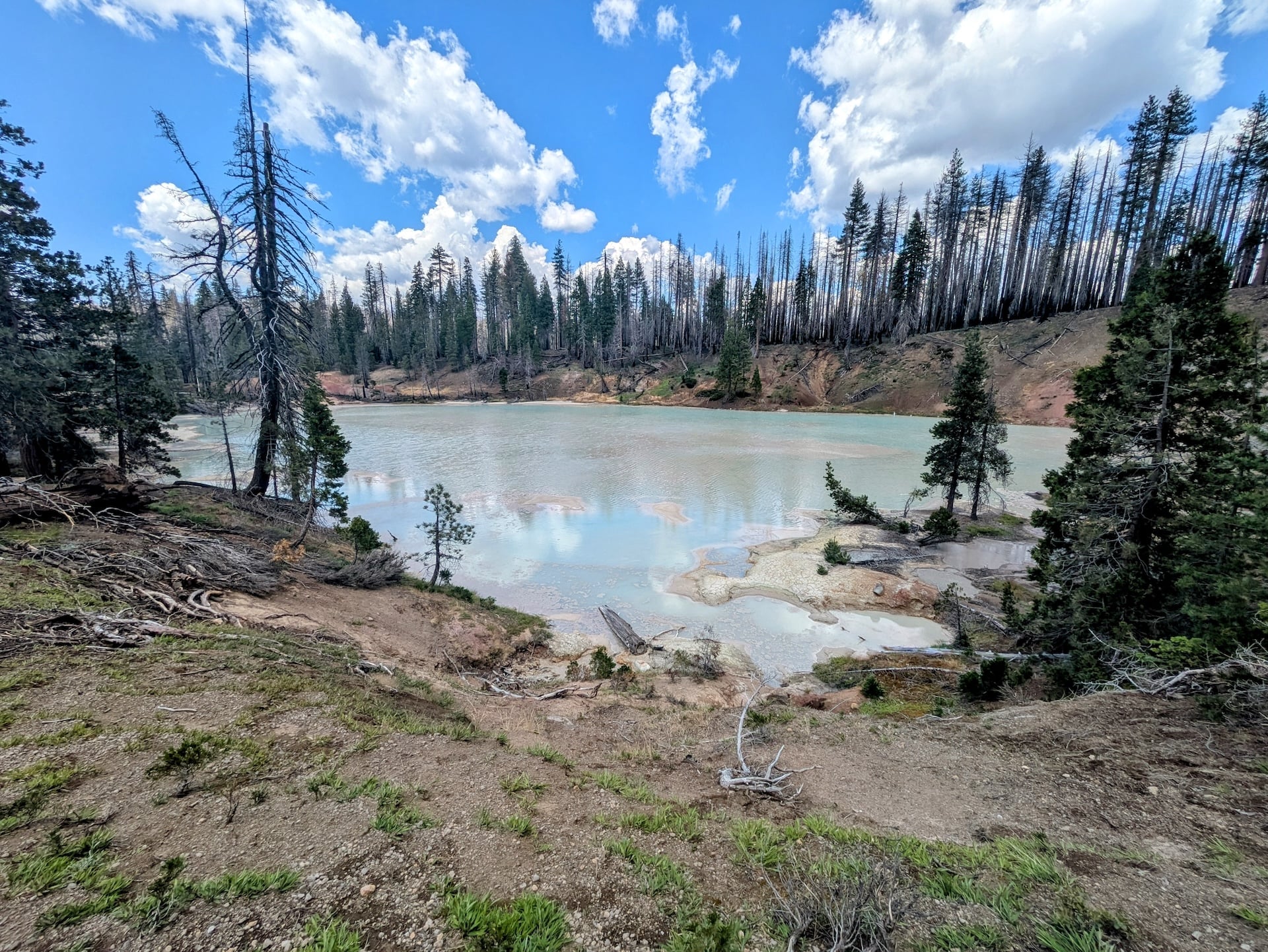 Mud Boiling at Lassen Volcanic National Park